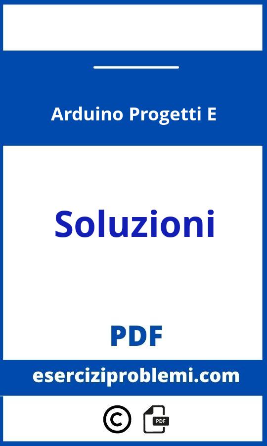 Arduino Progetti E Soluzioni Pdf