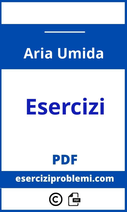 Esercizi Svolti Aria Umida