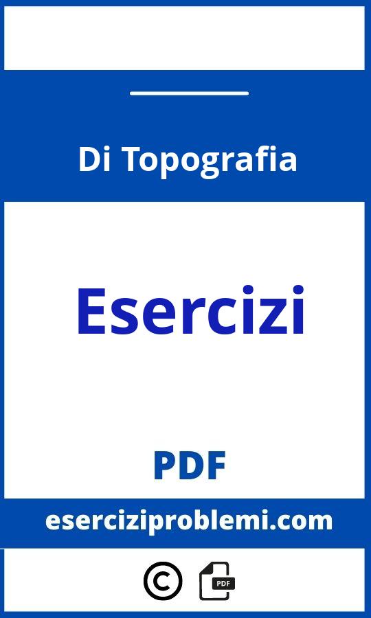 Esercizi Svolti Di Topografia