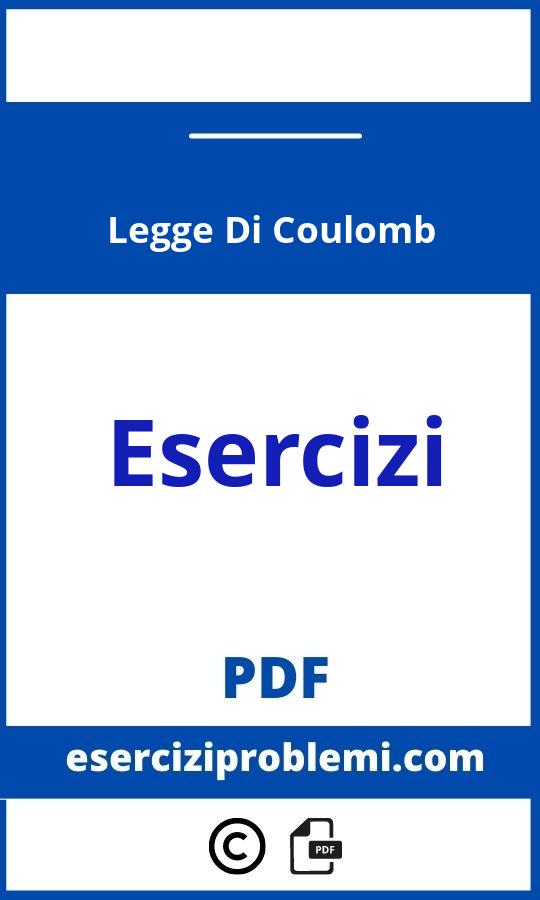 Esercizi Svolti Legge Di Coulomb